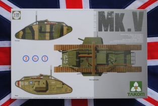 Takom 2034 WWI Heavy Battle Tank MARK IV